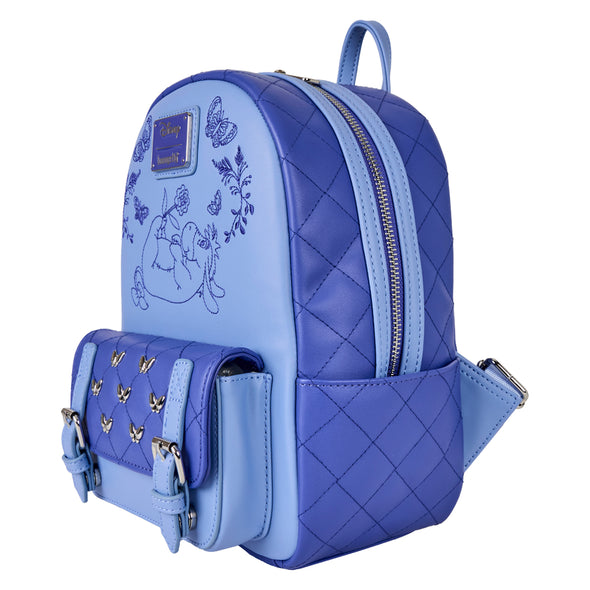 Loungefly Disney Winnie the Pooh Eeyore Quiet Fandom Embroidered Mini Backpack