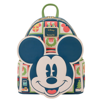 Loungefly Disney Mickey Holiday Mini Backpack