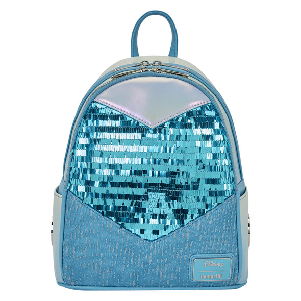 disney sequin mini backpack Loungefly Disney Frozen Elsa Sequin Mini Backpack – Modern Pinup