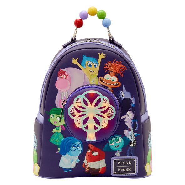 Loungefly Disney Pixar Inside Out 2 Light Up Mini Backpack