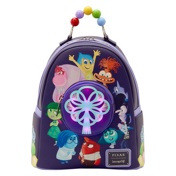 Loungefly Disney Pixar Inside Out 2 Light Up Mini Backpack