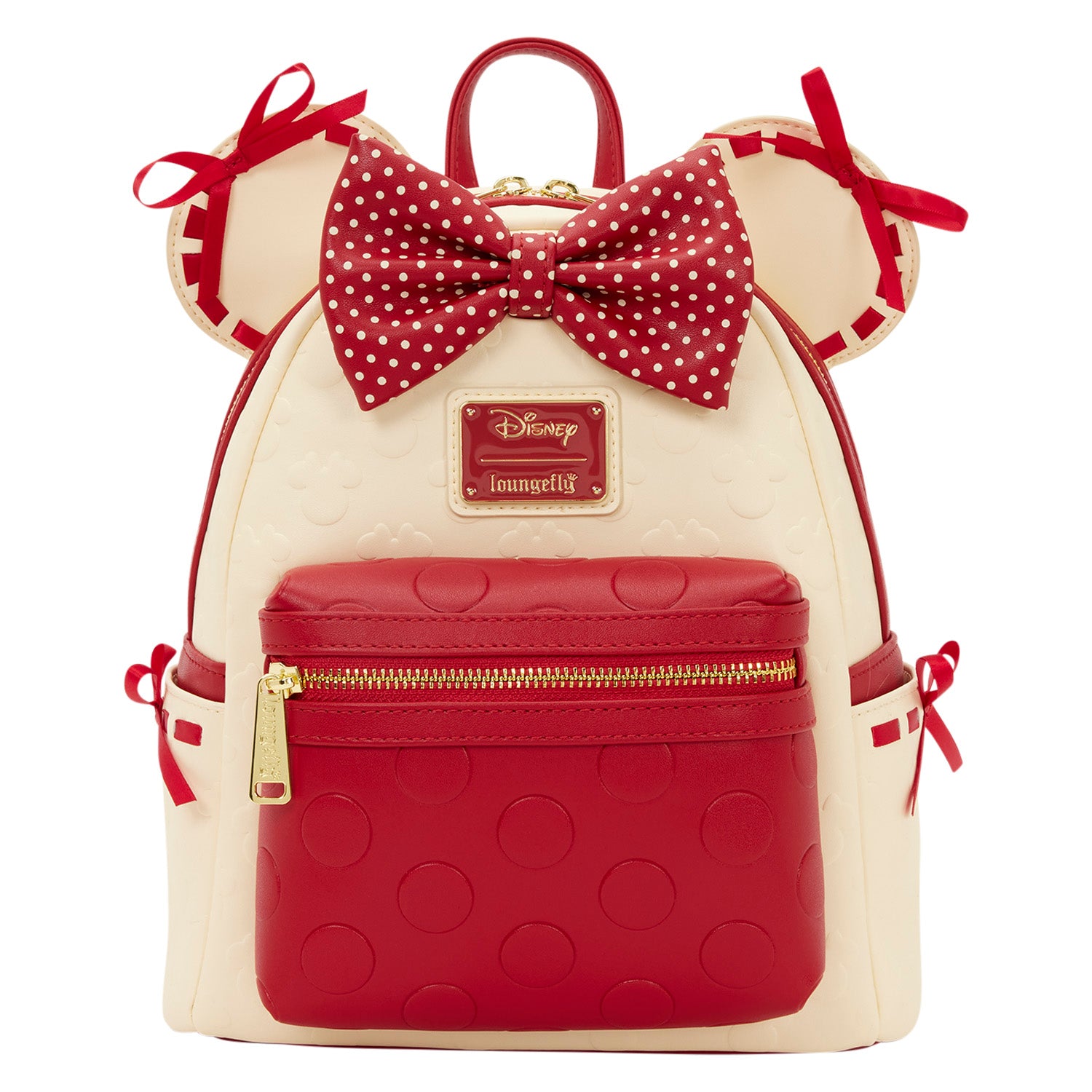 disney minnie mouse mini backpack Loungefly Disney Minnie Rock the Dots Mini Backpack – Modern Pinup