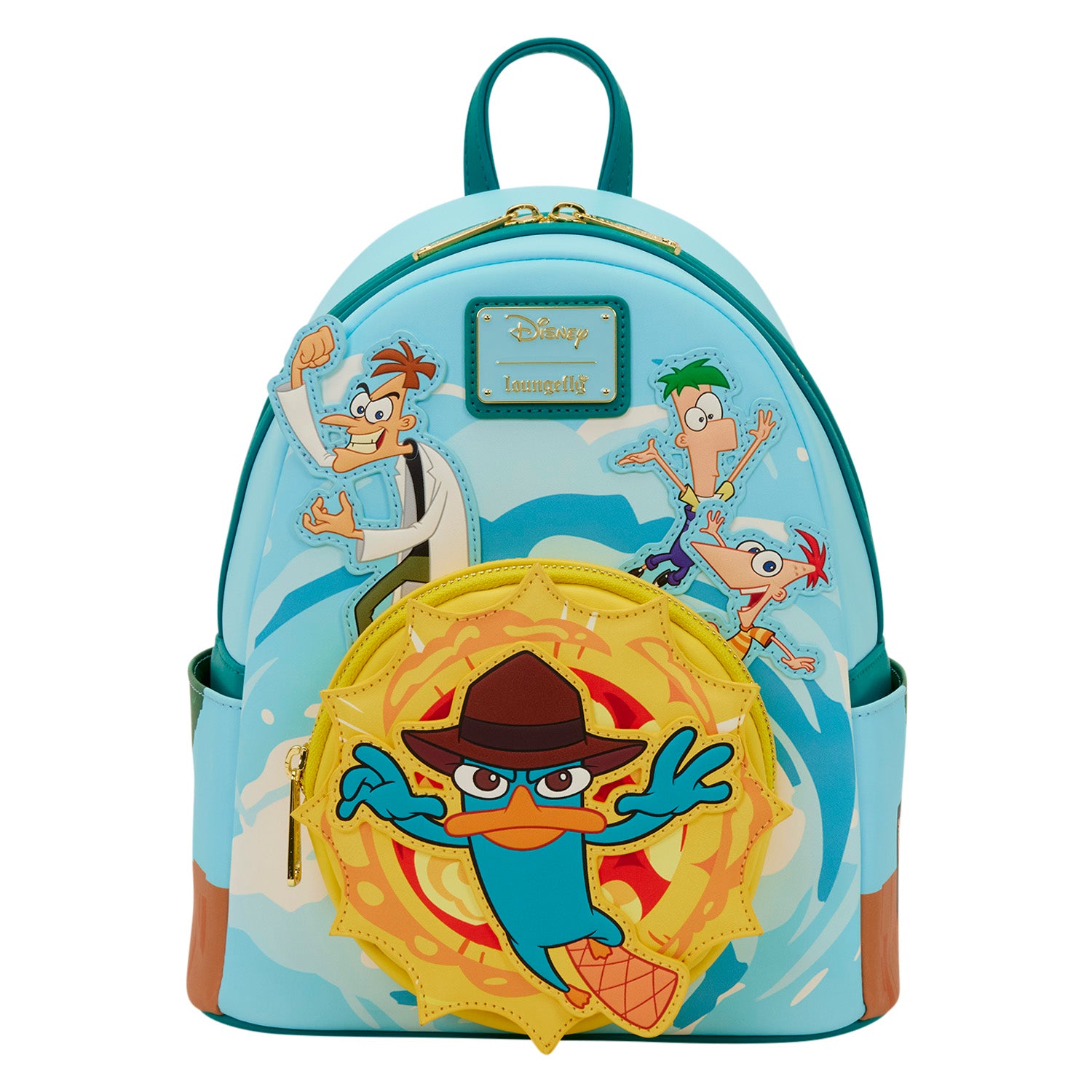 Phineas & Ferb Light-Up Mini Backpack