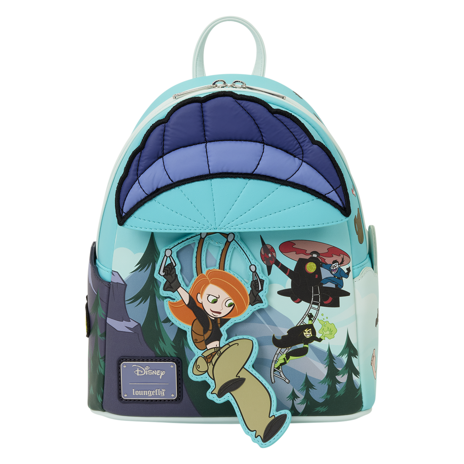 disney mini backpack ebay Loungefly Disney Kim Possible Paragliding Mini Backpack – Modern Pinup