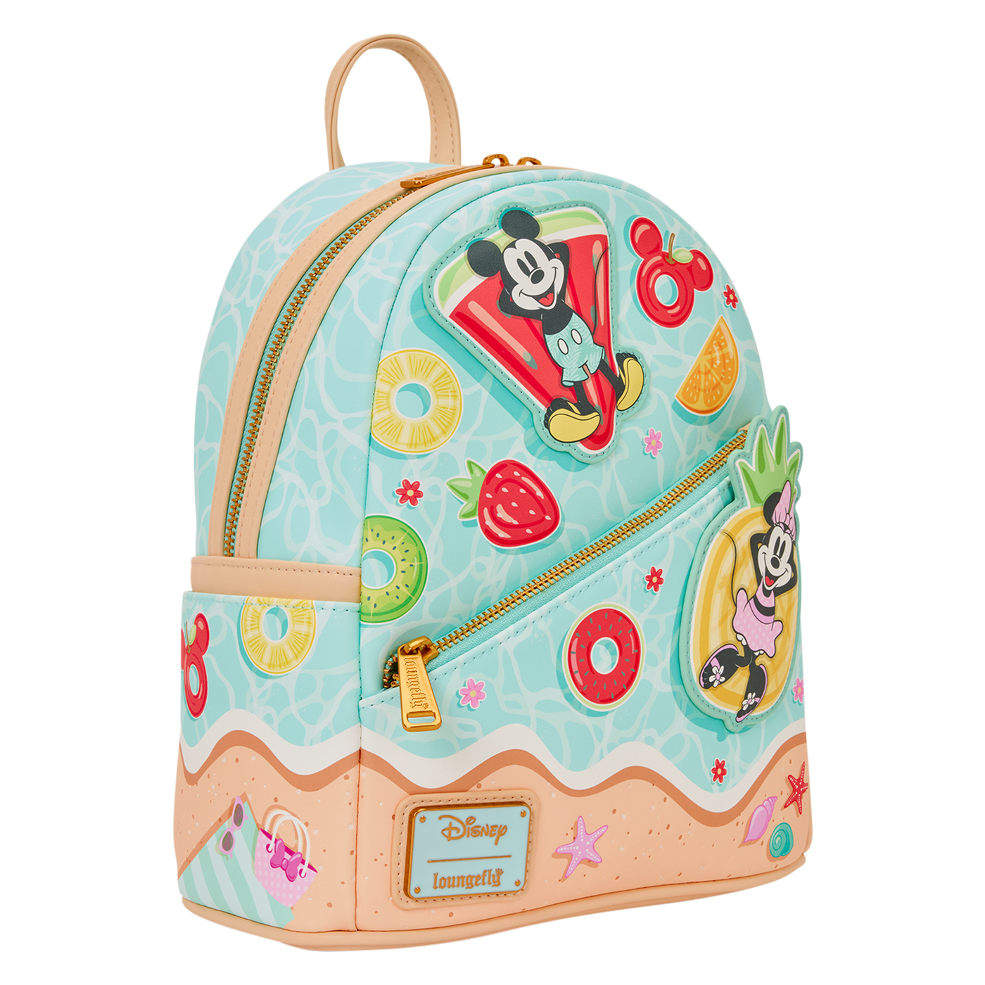 disney mini backpack near me Mickey & Minnie Beach Fun Mini Backpack
