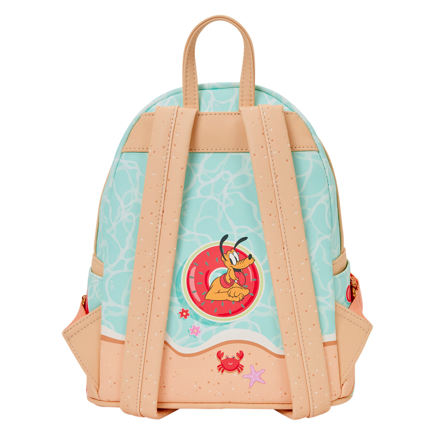fun mini backpack Loungefly Disney Mickey & Minnie Beach Fun Mini Backpack