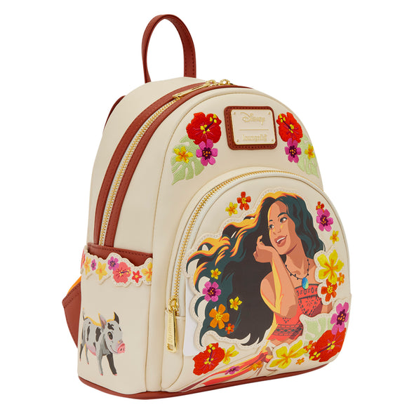 disney girl backpack mini Moana Live Action Floral backpack is inspired by WRECKFISHING Color:Distressed Vintage Fishing Reel-Ocean City