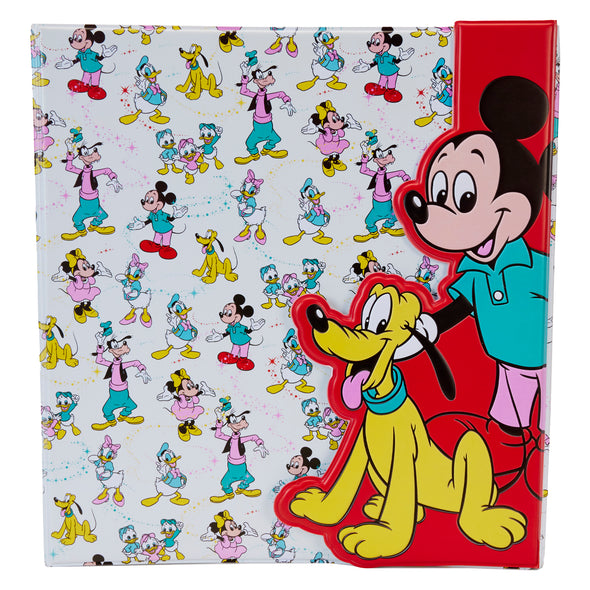 Loungefly Stationary Disney D100 Mickey and Friends Binder