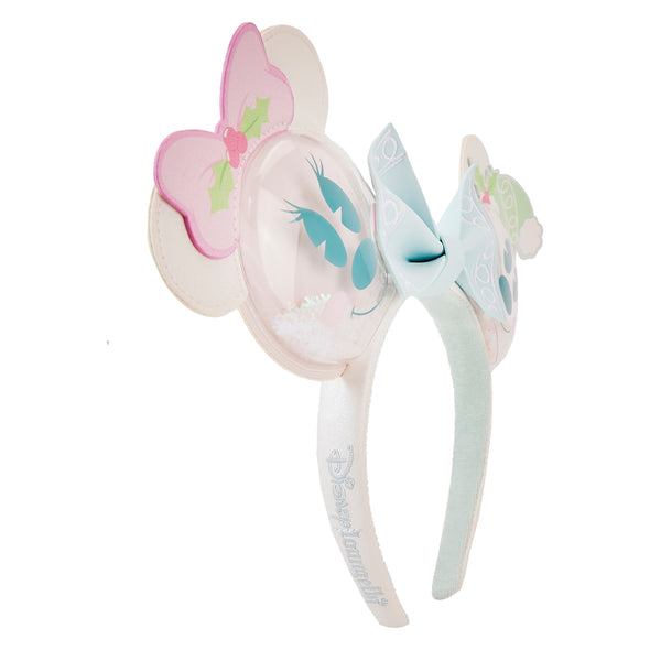 Loungefly Disney Mickey and Minnie Pastel Snowman Headband