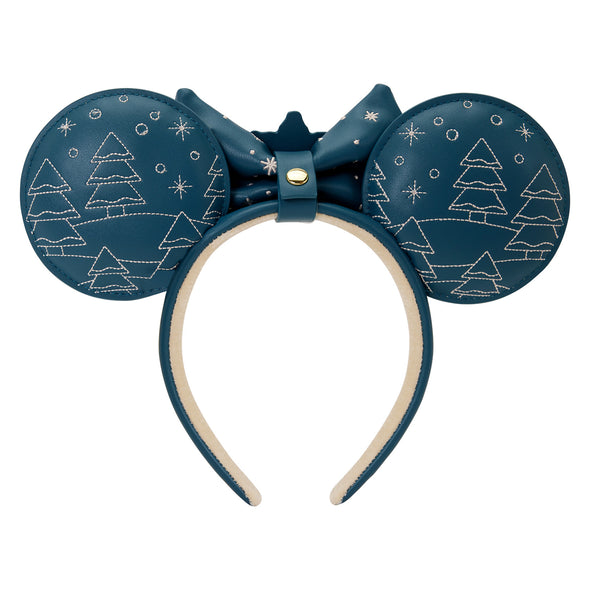 Loungefly Disney Mickey and Minnie Holiday Headband