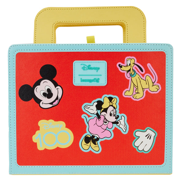 Loungefly Stationary Disney D100 Mickey and Friends Lunchbox Journal