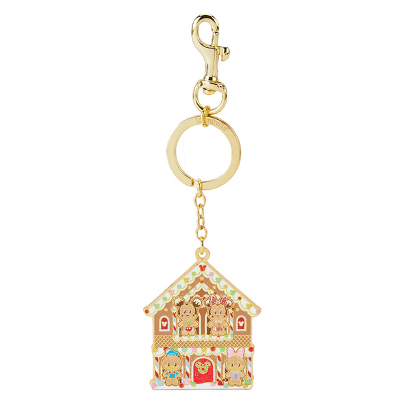 Loungefly Disney Mickey and Friends Gingerbread Keychain