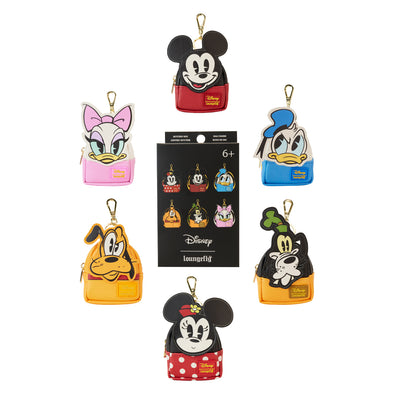 Loungefly Disney Mickey and Friends Mini Backpack Blind Mystery Bag Charm