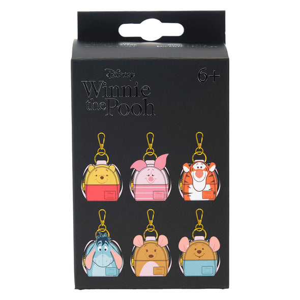 Loungefly Disney Winnie The Pooh Mystery Box Mini Backpack Bag Charm