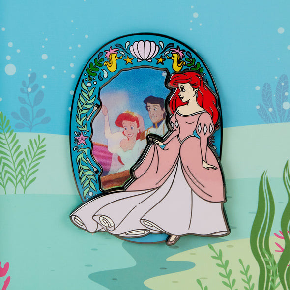 Loungefly Disney The Little Mermaid Princess Lenticular 3inch Pin