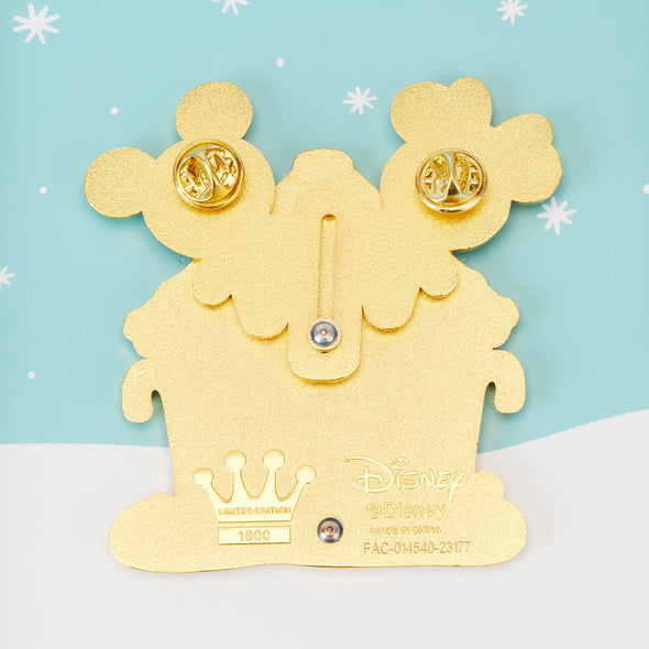 Loungefly Disney Mickey and Friends Gingerbread Pluto House 3inch Pin
