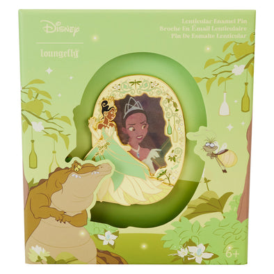 Loungefly Disney Princess and the Frog Tiana Lenticular 3" Collector Pin