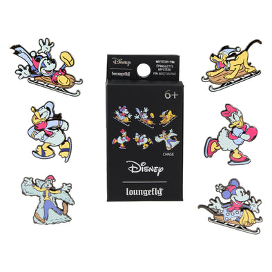 Loungefly Disney Mickey and Friends Winter Wonderland Mystery Box Pin