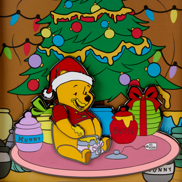 Loungefly Disney Winnie The Pooh Honey Present Moving 3" Collector Pin