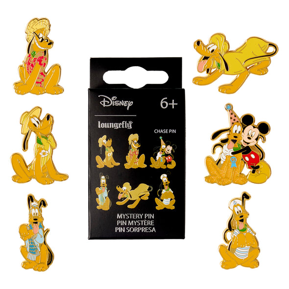 Loungefly Disney Pluto 95th Anniversary Mystery Box Pin