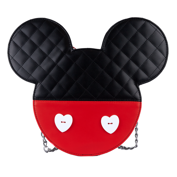 Loungefly Disney Mickey and Minnie Valentines Reversible Crossbody