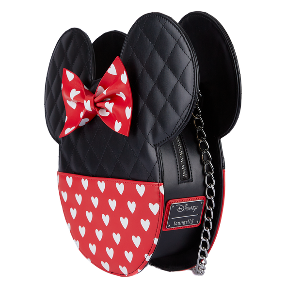 Loungefly Disney Mickey and Minnie Valentines Reversible Crossbody