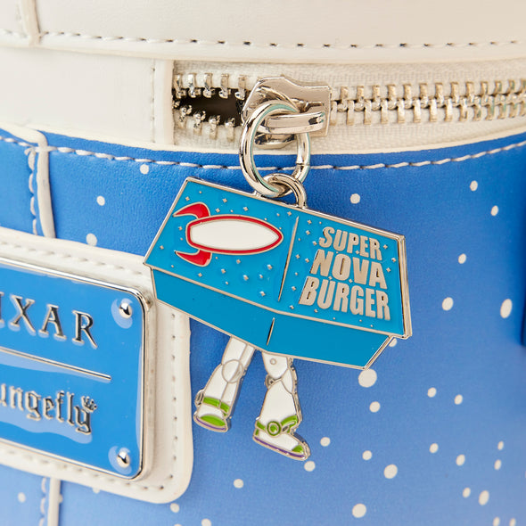 Loungefly Disney Pixar Toy Story Pizza Planet Mega Gulp Crossbody