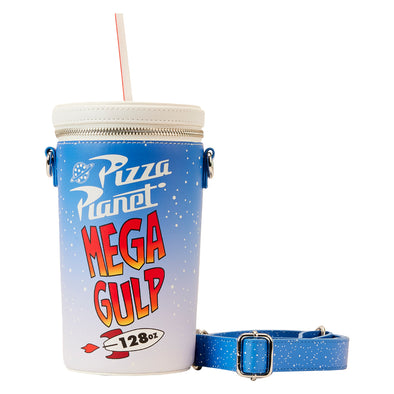 Loungefly Disney Pixar Toy Story Pizza Planet Mega Gulp Crossbody