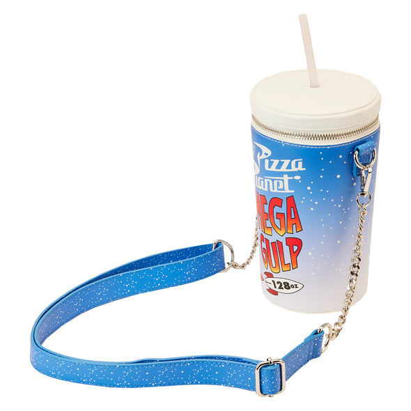 Loungefly Disney Pixar Toy Story Pizza Planet Mega Gulp Crossbody