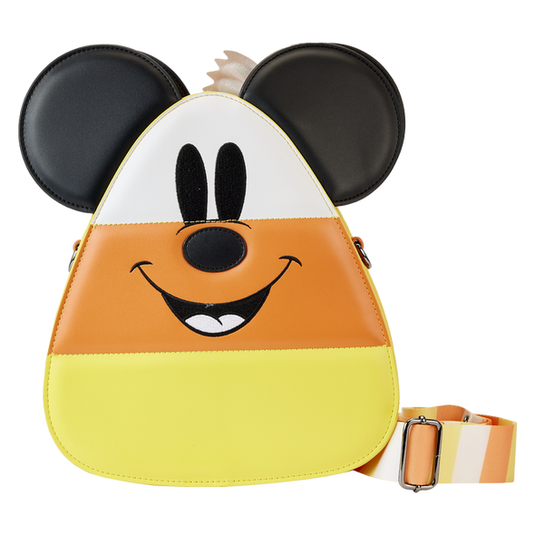 Loungefly Disney Mickey and Minnie Candy Corn Crossbody