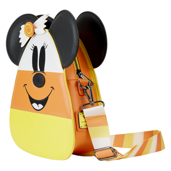 Loungefly Disney Mickey and Minnie Candy Corn Crossbody
