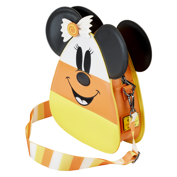 Loungefly Disney Mickey and Minnie Candy Corn Crossbody