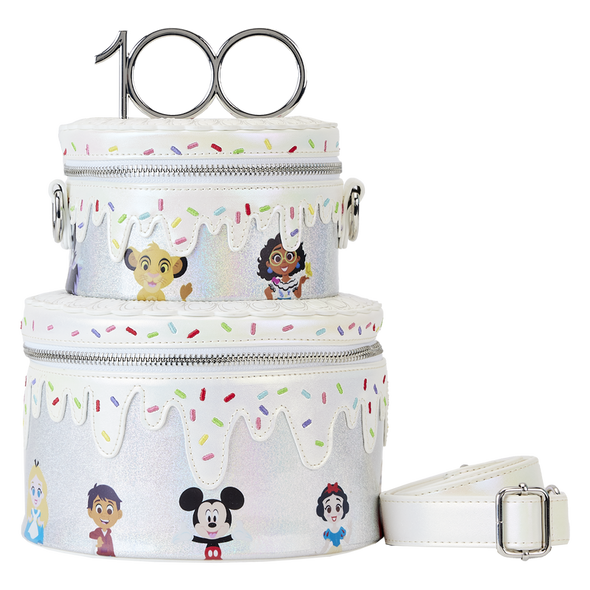 Loungefly Disney 100 Celebration Cake Crossbody