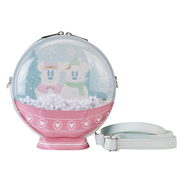Loungefly Disney Mickey and Friends Winter Snowglobe Crossbody