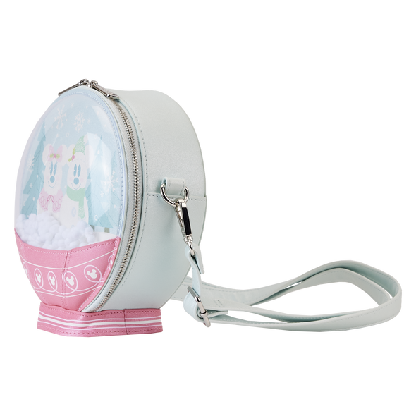Loungefly Disney Mickey and Friends Winter Snowglobe Crossbody