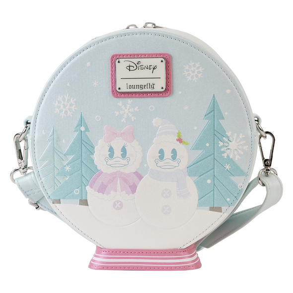 Loungefly Disney Mickey and Friends Winter Snowglobe Crossbody