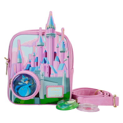 Modern Pinup Exclusive Loungefly Princess Stained Glass Mini Backpack