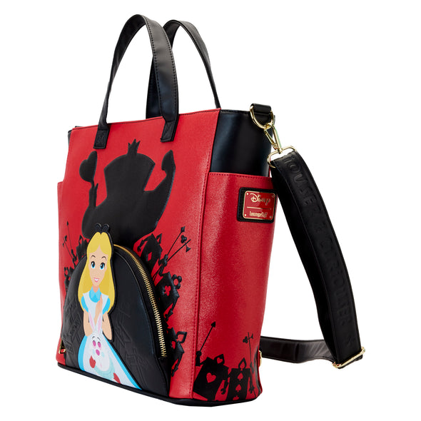 Loungefly Disney Alice in Wonderland Villains Convertible Crossbody