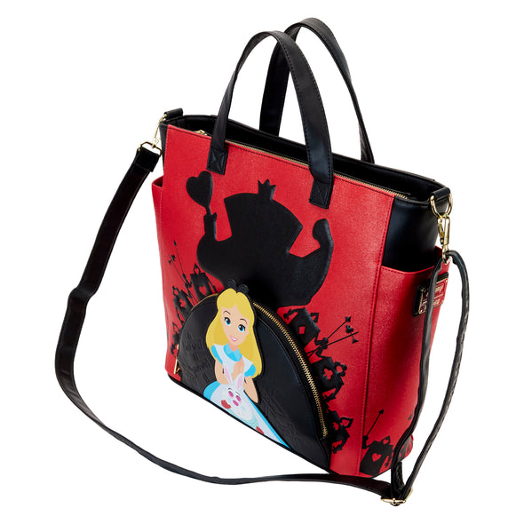 Loungefly Disney Alice in Wonderland Villains Convertible Crossbody