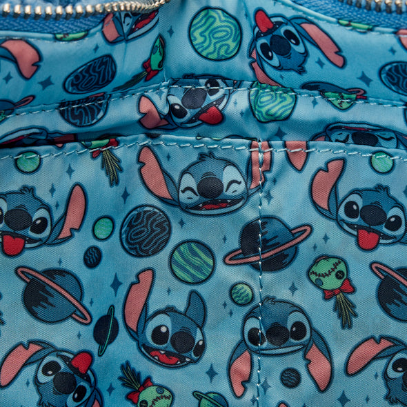 Loungefly Disney Stitch Plush Crossbody with Coinbag
