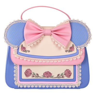 Loungefly Disney Minnie Floral and Lace Ears Crossbody