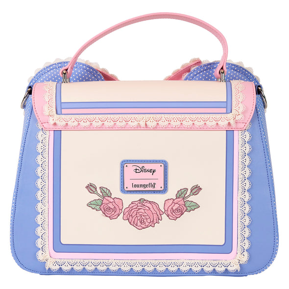Loungefly Disney Minnie Floral and Lace Ears Crossbody