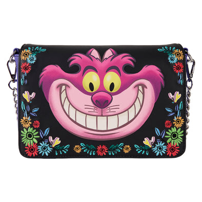 Loungefly Disney Alice in Wonderland Cheshire Cat Crossbody