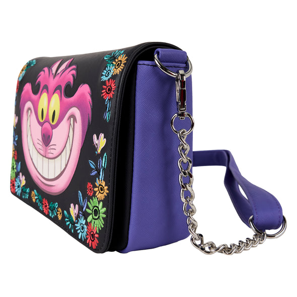 Loungefly Disney Alice in Wonderland Cheshire Cat Crossbody