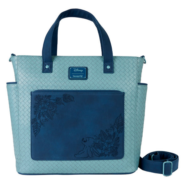Loungefly Disney Stitch Quiet Fandom Convertible Tote