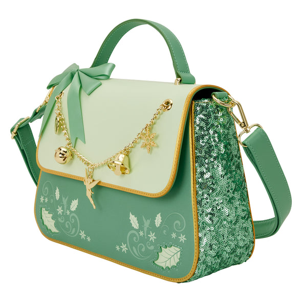 Loungefly Disney Tinker Bell Holiday Crossbody