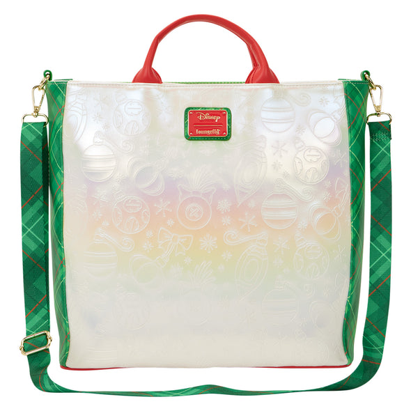 Loungefly Disney Stitch Holiday Tote Bag