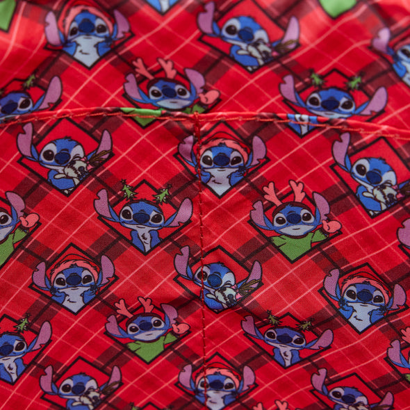 Loungefly Disney Stitch Holiday Tote Bag