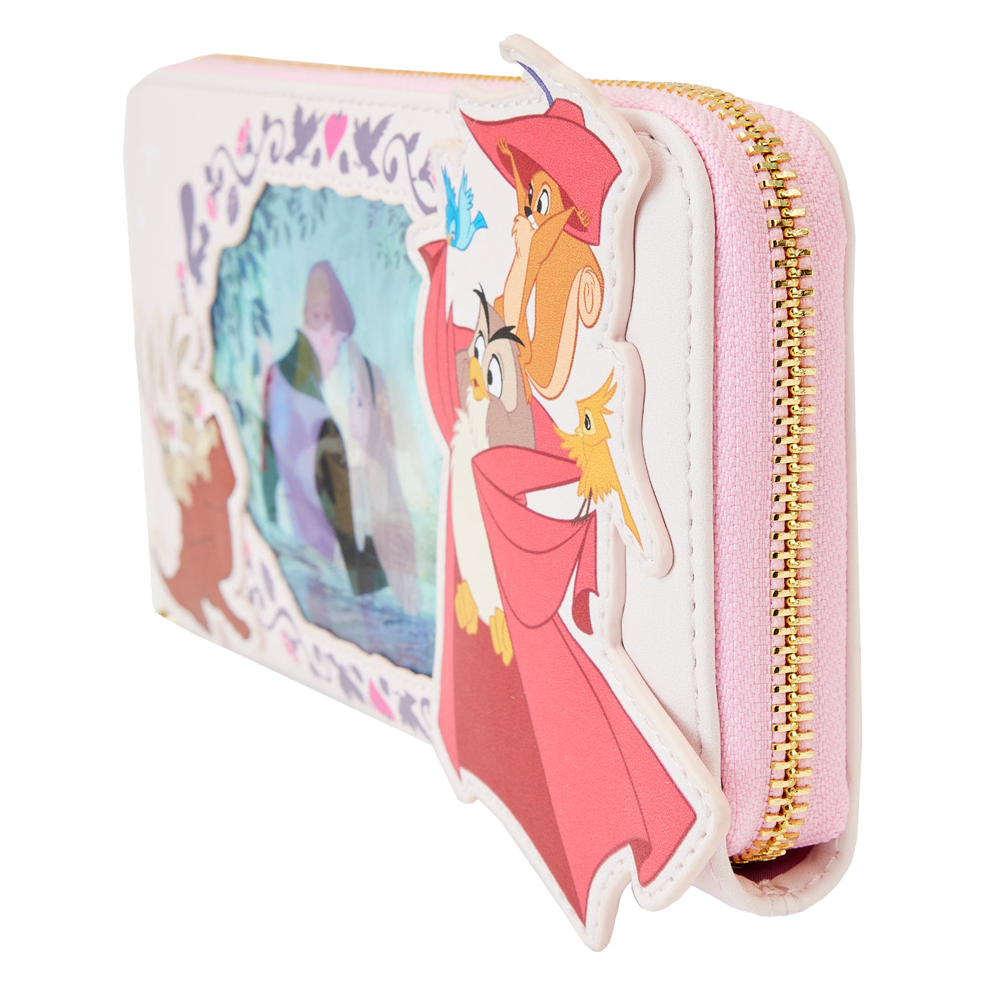 Disney Princess Castle Series Sleeping Beauty Zip Around Wallet