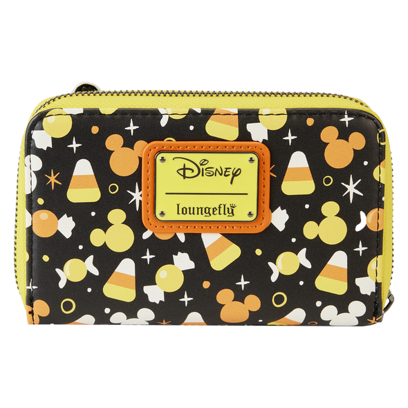 Loungefly Disney Mickey and Friends Candy Corn Zip Around Wallet
